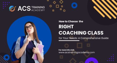 How to Choose the Right Coaching Classes